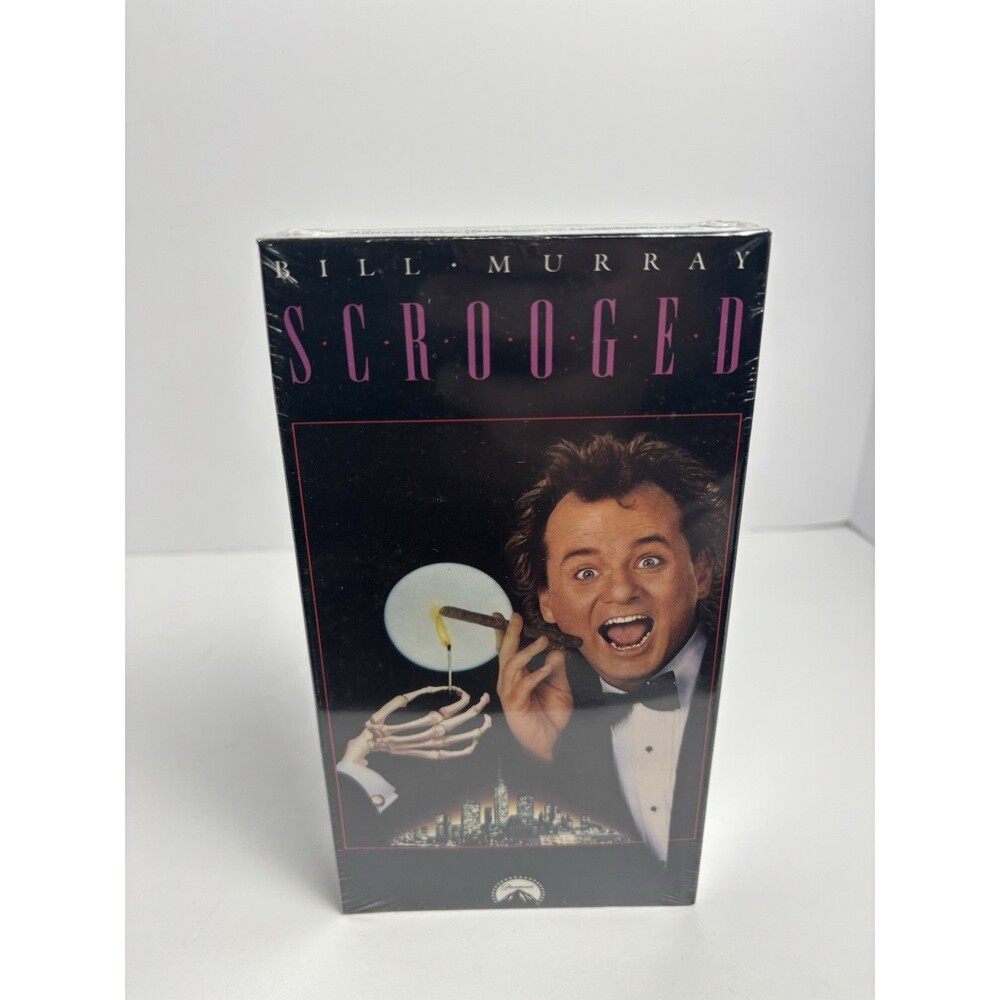 Scrooged NEW SEALED (VHS, 1990 ) Watermarks